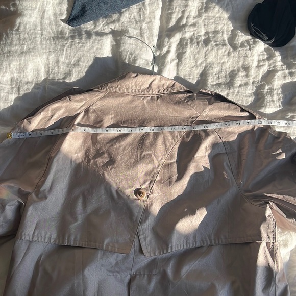 LONDON FOG VINTAGE RAIN TRENCH COAT - Picture 5 of 10